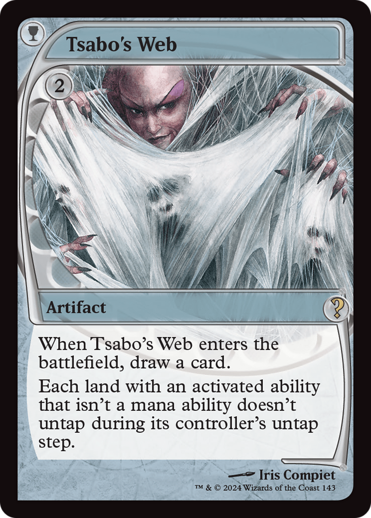 Tsabo's Web (Future Sight) [Mystery Booster 2] | Local Legends