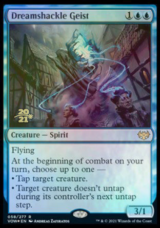 Dreamshackle Geist [Innistrad: Crimson Vow Prerelease Promos] | Local Legends