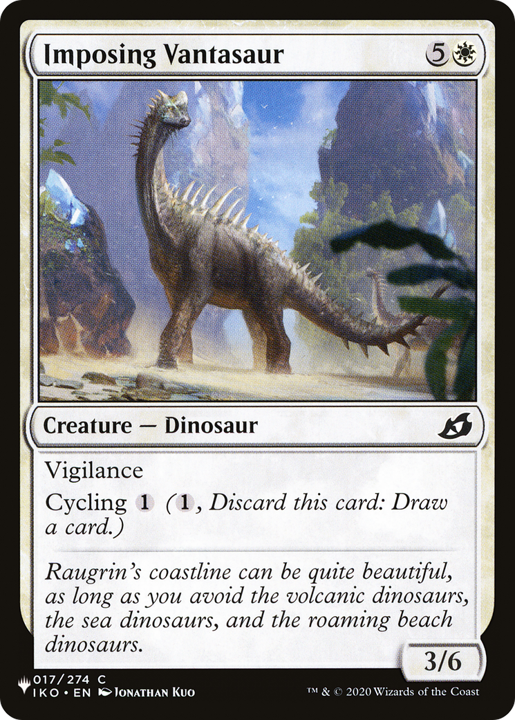 Imposing Vantasaur [The List] | Local Legends