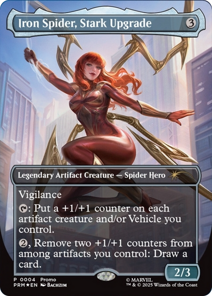 Iron Spider, Stark Upgrade (Borderless) [Media Promos] | Local Legends