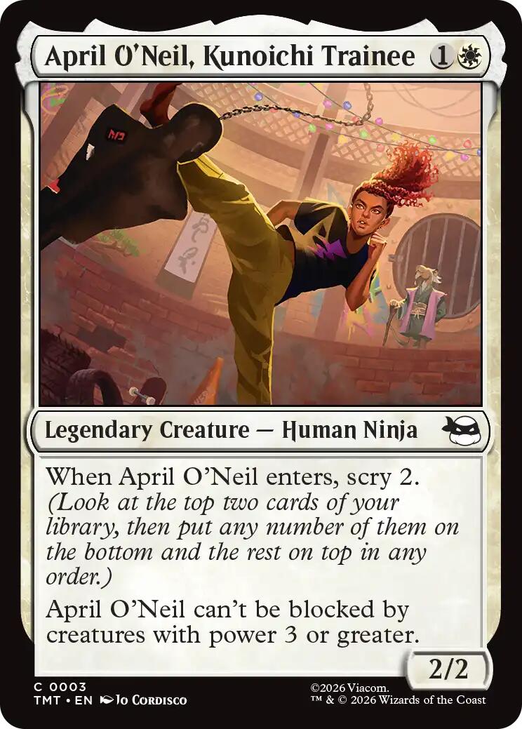 April O'Neil, Kunoichi Trainee | Local Legends