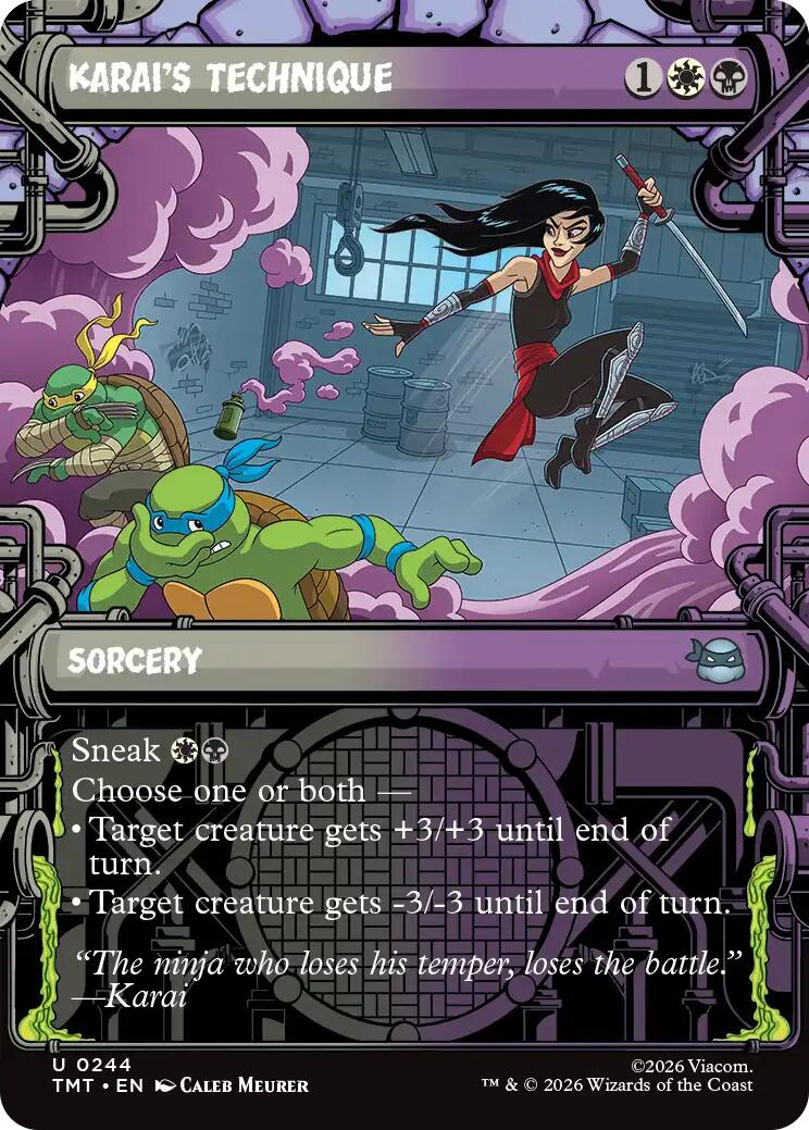Karai's Technique (Showcase) | Local Legends