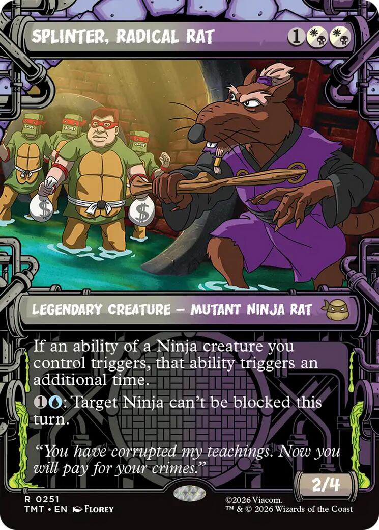 Splinter, Radical Rat (Showcase) | Local Legends