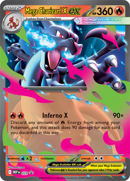 Mega Charizard X ex - 029 | Local Legends