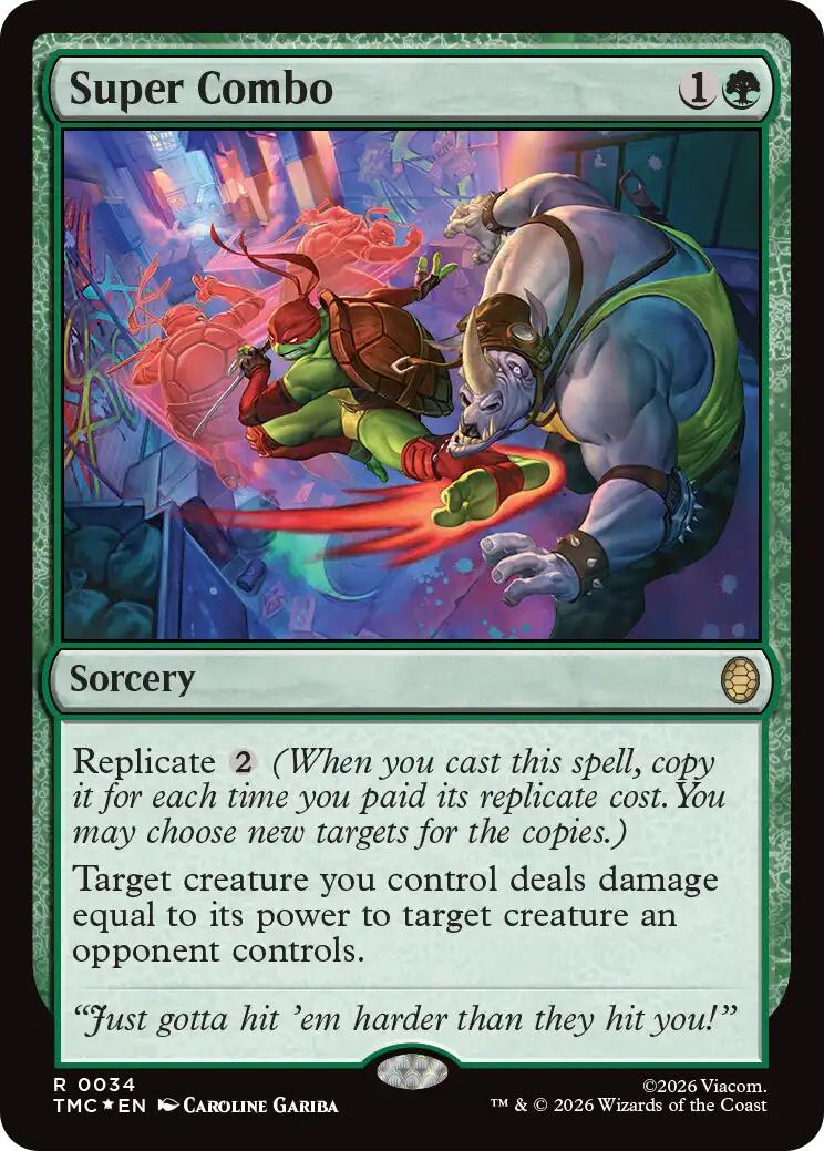 Super Combo (Surge Foil) [Teenage Mutant Ninja Turtles Commander] | Local Legends