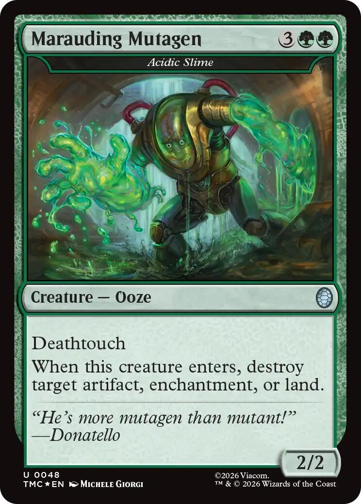 Marauding Mutagen - Acidic Slime (Surge Foil) | Local Legends