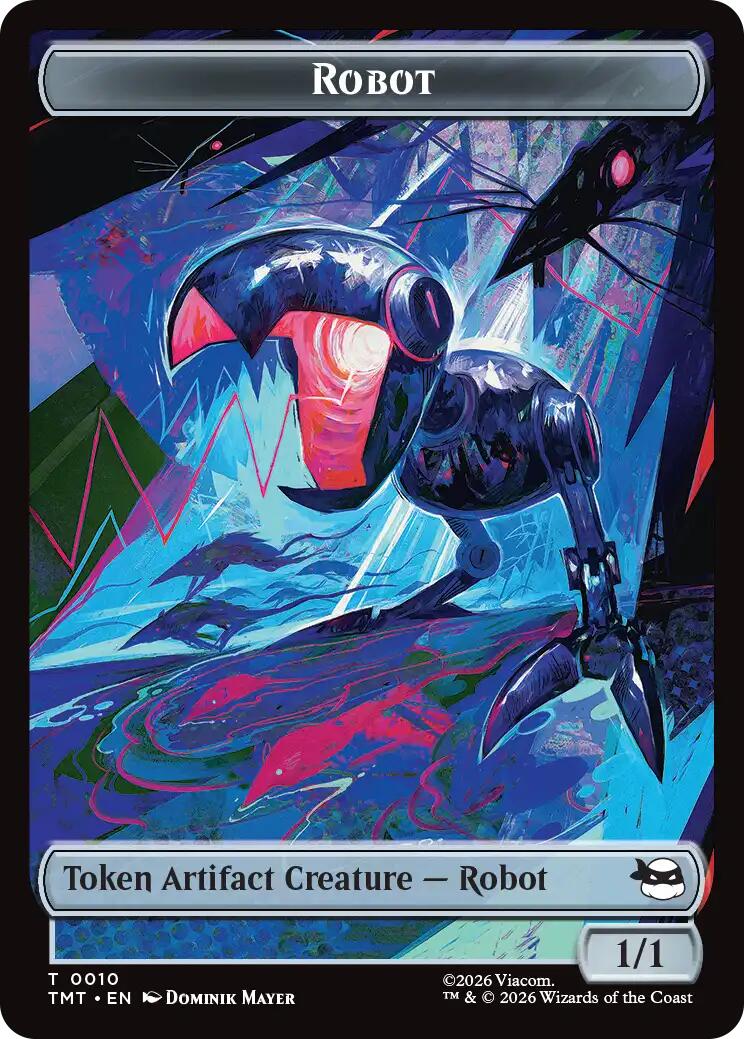 Robot // Food Double-Sided Token | Local Legends
