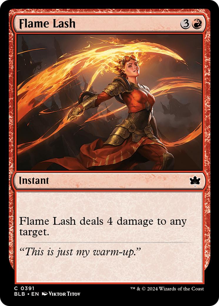 Flame Lash [Bloomburrow] | Local Legends