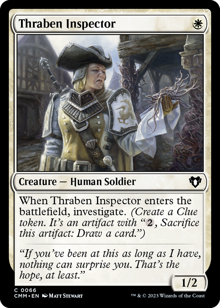 Thraben Inspector [Commander Masters] | Local Legends