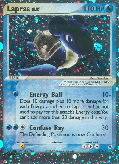 Lapras ex (99/109) [EX: Ruby & Sapphire] | Golgari Games