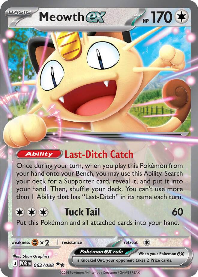Meowth ex - 062/088 | Local Legends