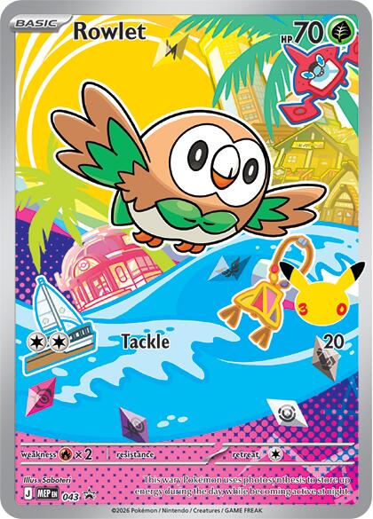 Rowlet - 043 | Local Legends