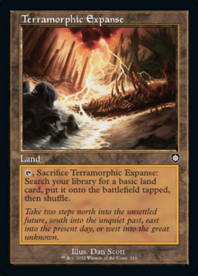 Terramorphic Expanse (Retro) [The Brothers' War Commander] | Local Legends