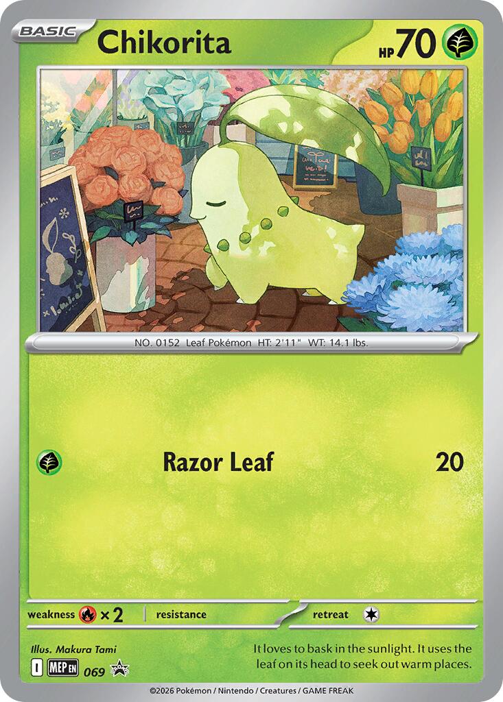 Chikorita (Cosmos Holo) | Local Legends