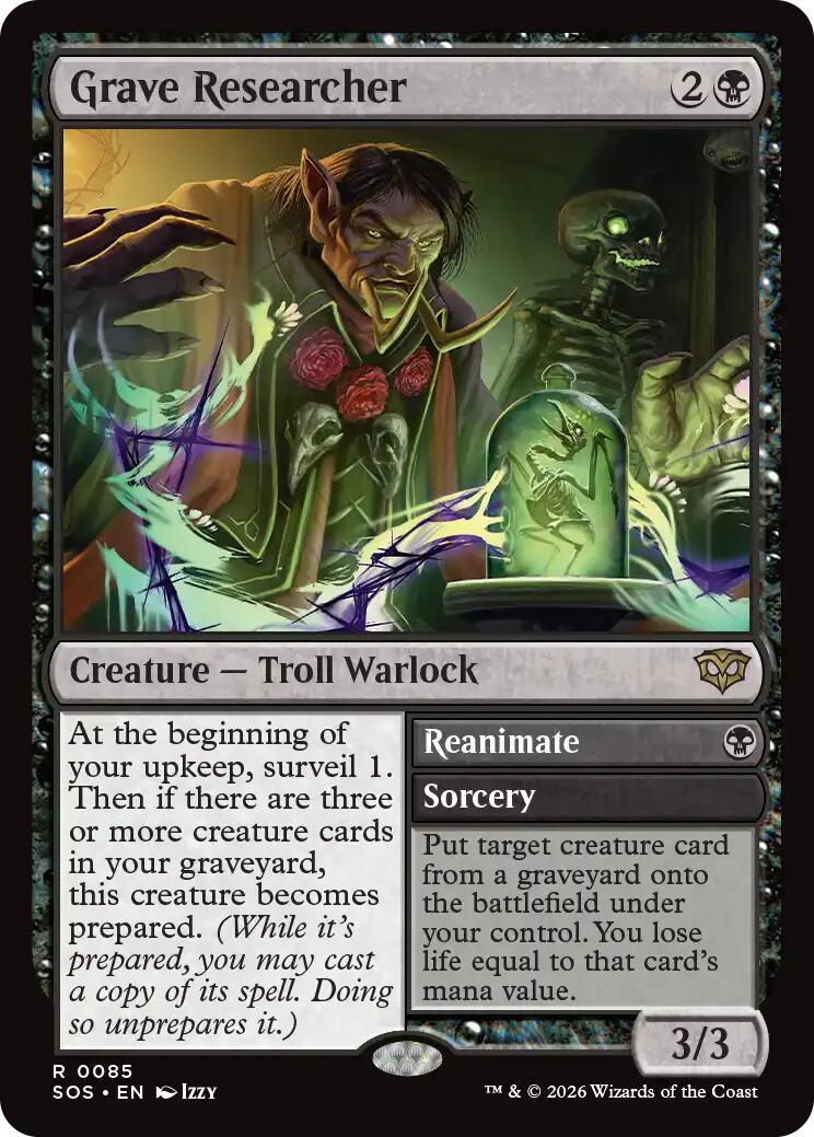 Grave Researcher | Local Legends