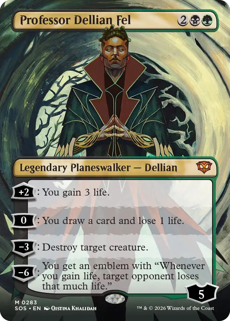 Professor Dellian Fel (Borderless) | Local Legends