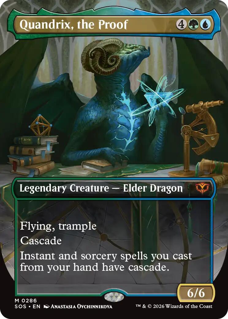 Quandrix, the Proof (Borderless) | Local Legends