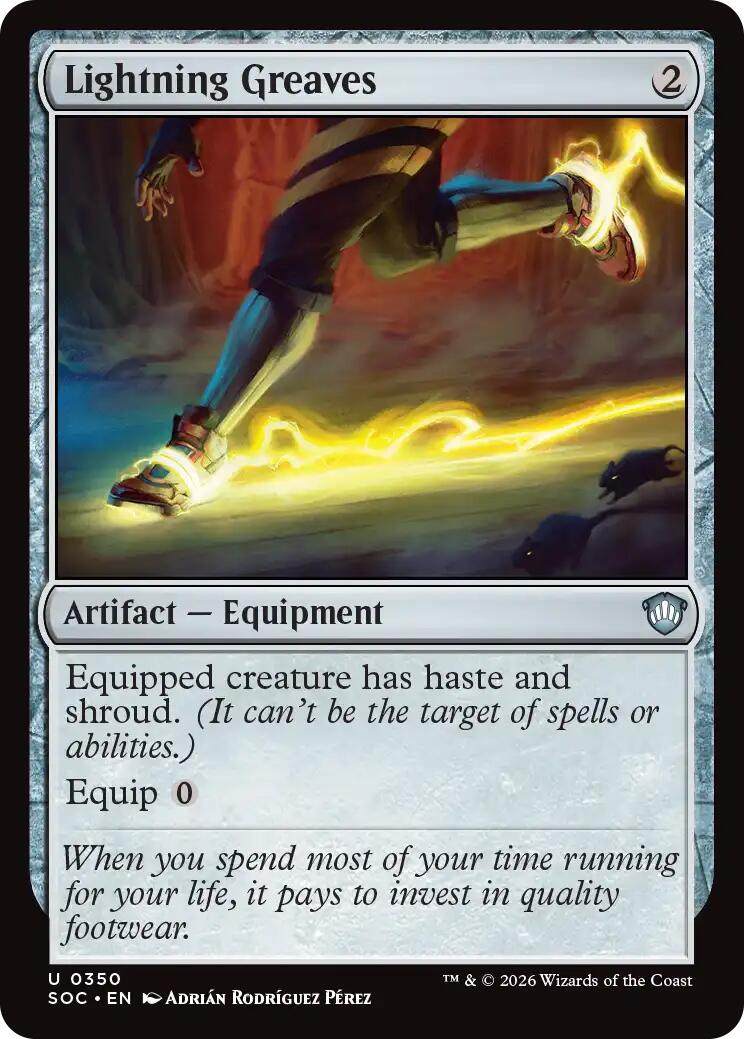 Lightning Greaves | Local Legends