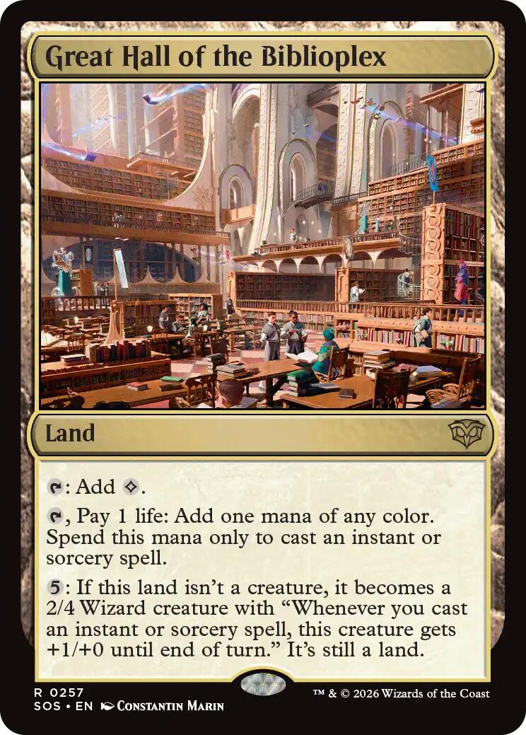 Great Hall of the Biblioplex | Local Legends