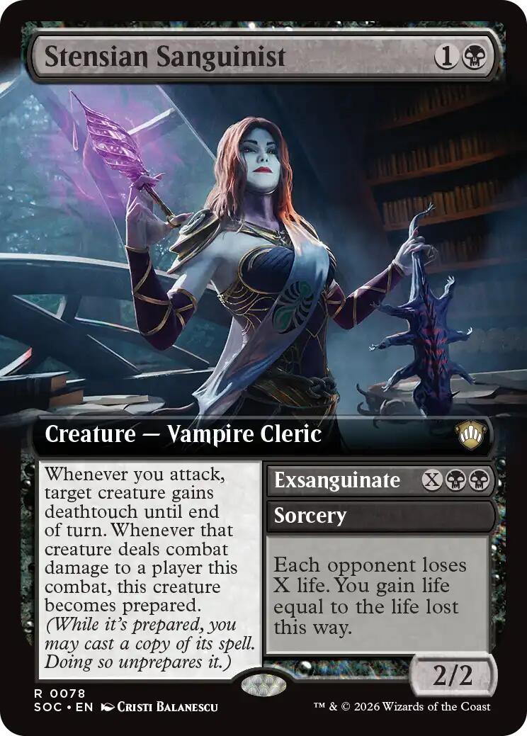 Stensian Sanguinist (Extended Art) | Local Legends