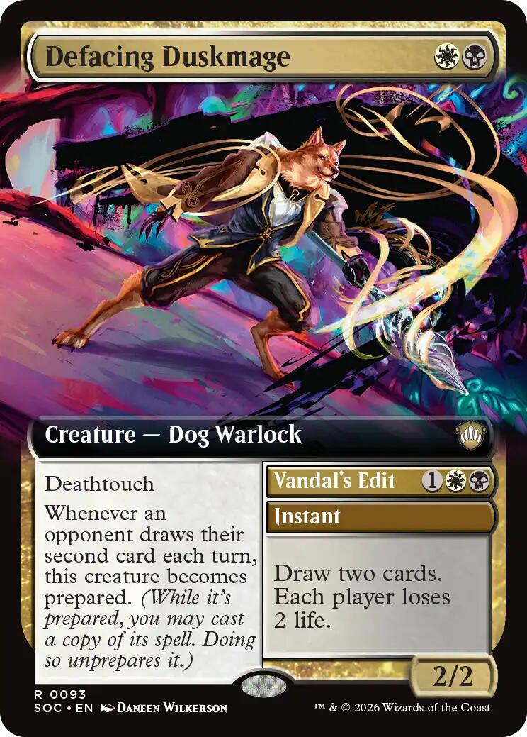 Defacing Duskmage (Extended Art) | Local Legends