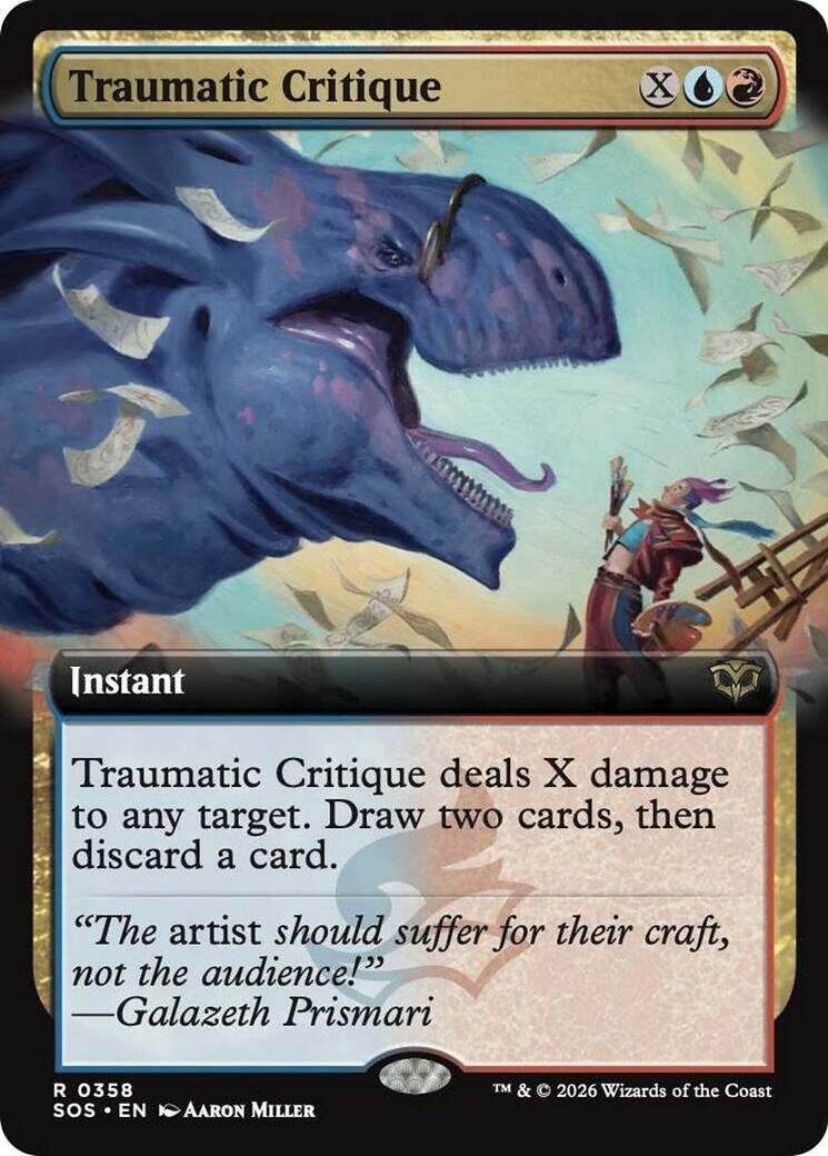 Traumatic Critique (Extended Art) | Local Legends