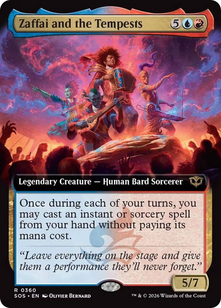 Zaffai and the Tempests (Extended Art) | Local Legends