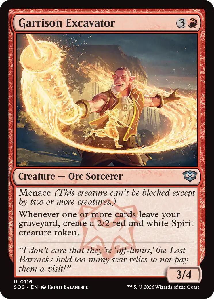 Garrison Excavator | Local Legends