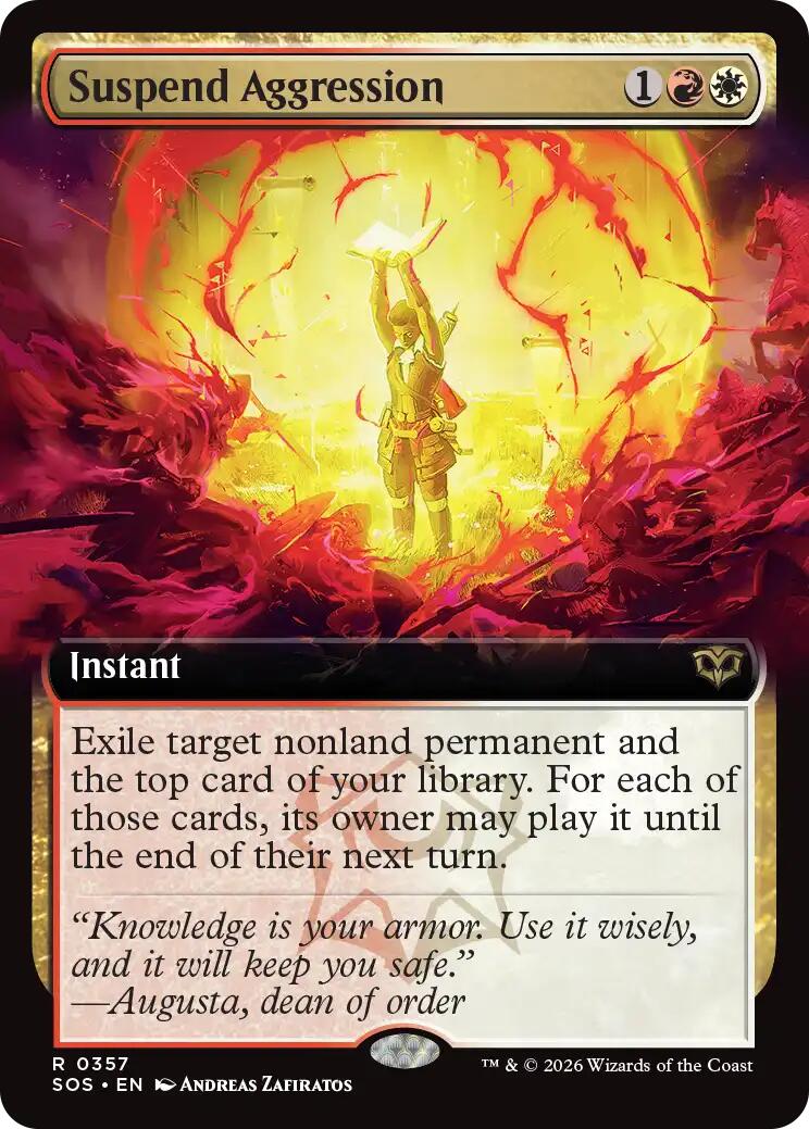 Suspend Aggression (Extended Art) | Local Legends