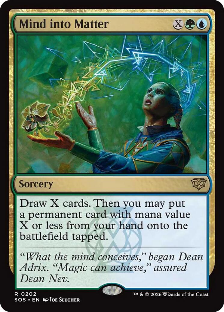 Mind into Matter | Local Legends