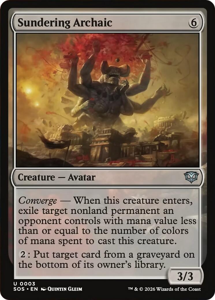 Sundering Archaic | Local Legends
