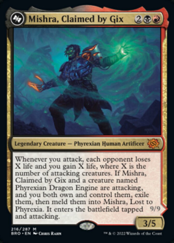 Mishra, Claimed by Gix (Promo Pack) [The Brothers' War Promos] | Local Legends