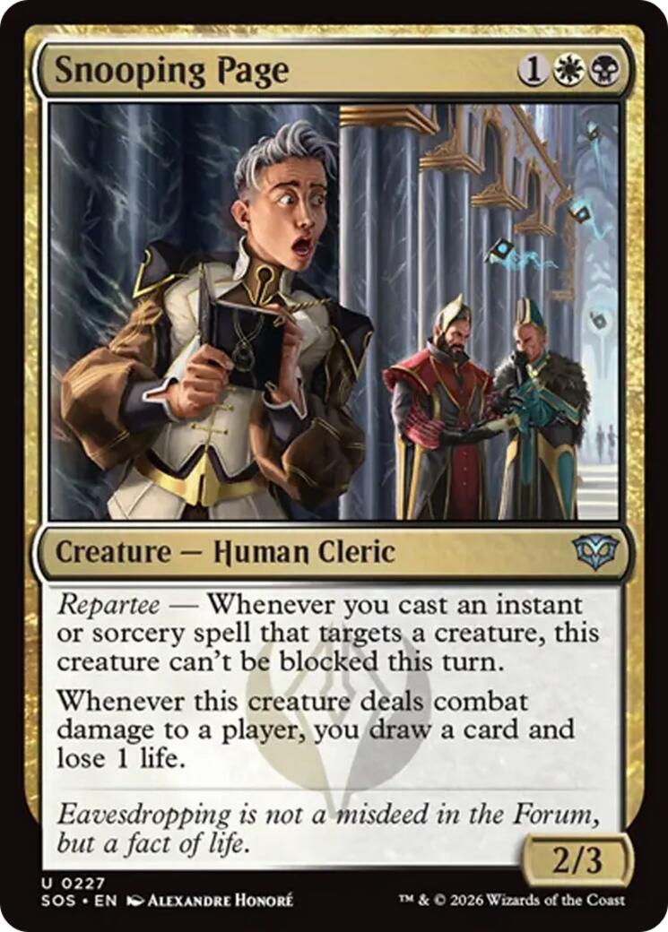 Snooping Page | Local Legends