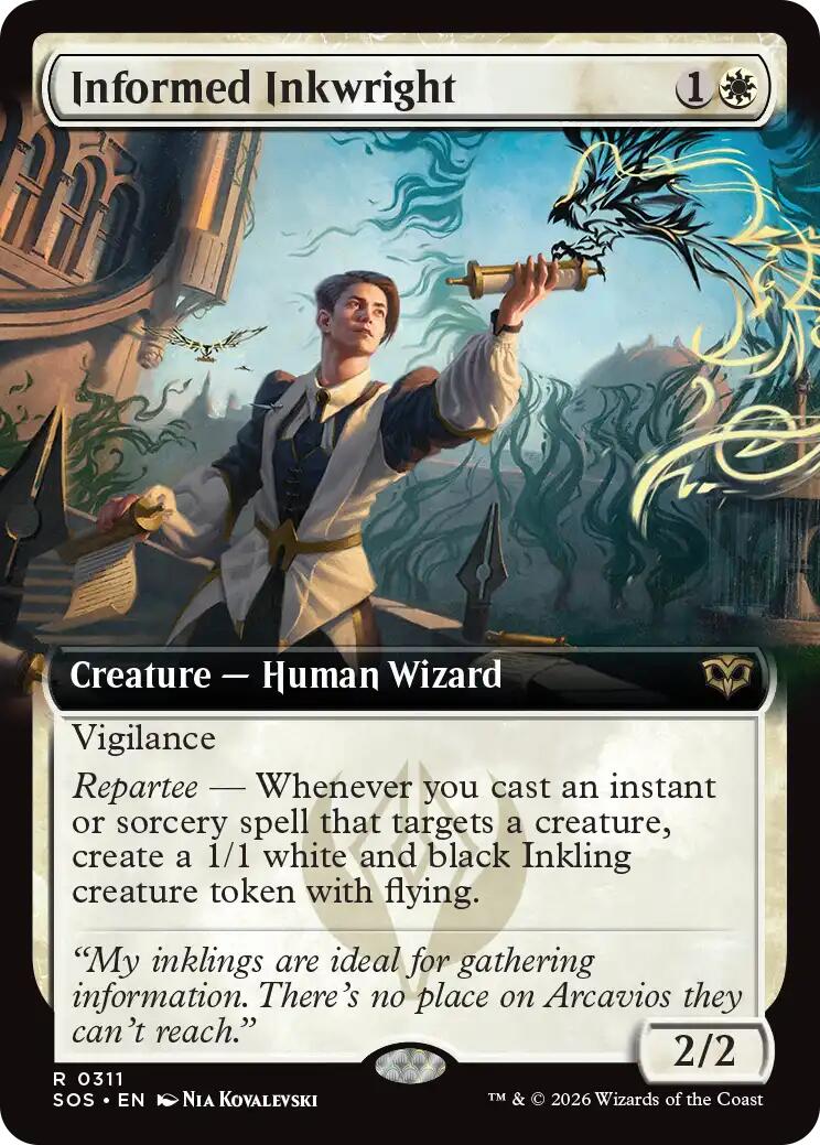 Informed Inkwright (Extended Art) | Local Legends