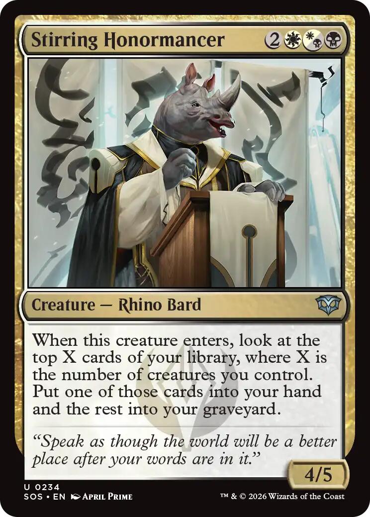 Stirring Honormancer | Local Legends