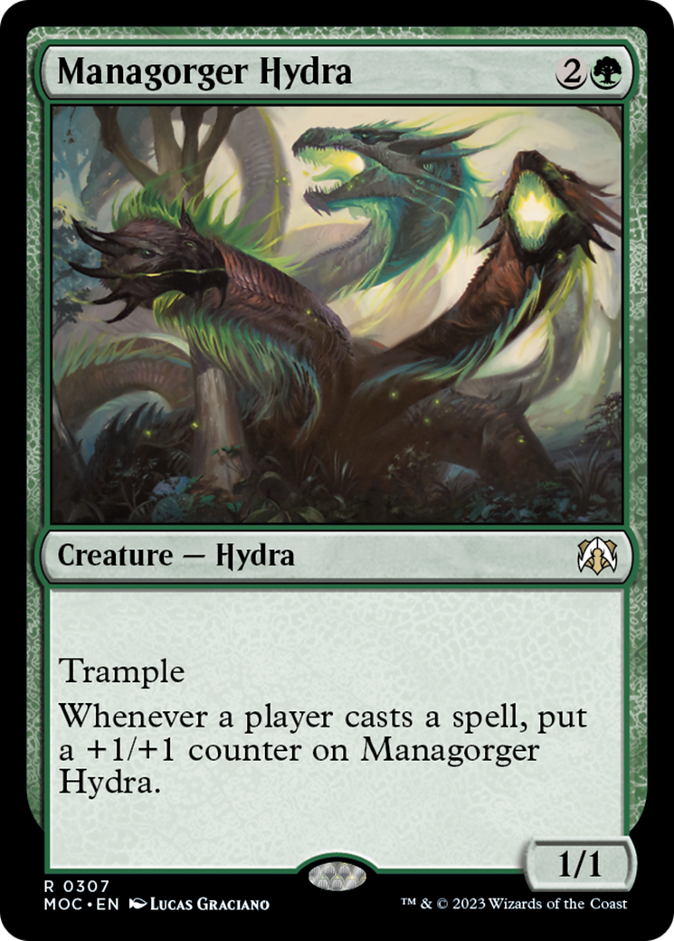 Managorger Hydra [March of the Machine Commander] | Golgari Games