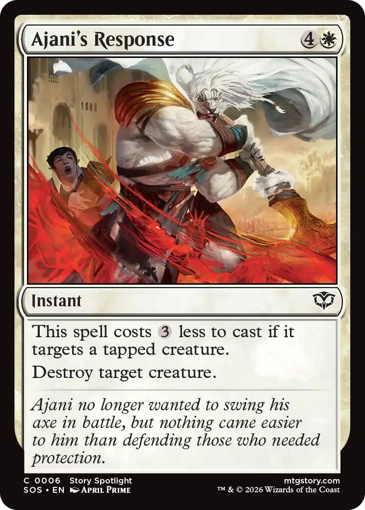 Ajani's Response | Local Legends