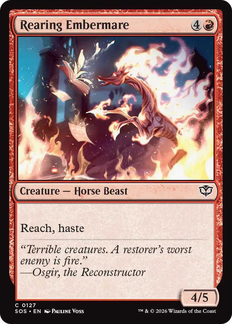 Rearing Embermare | Local Legends