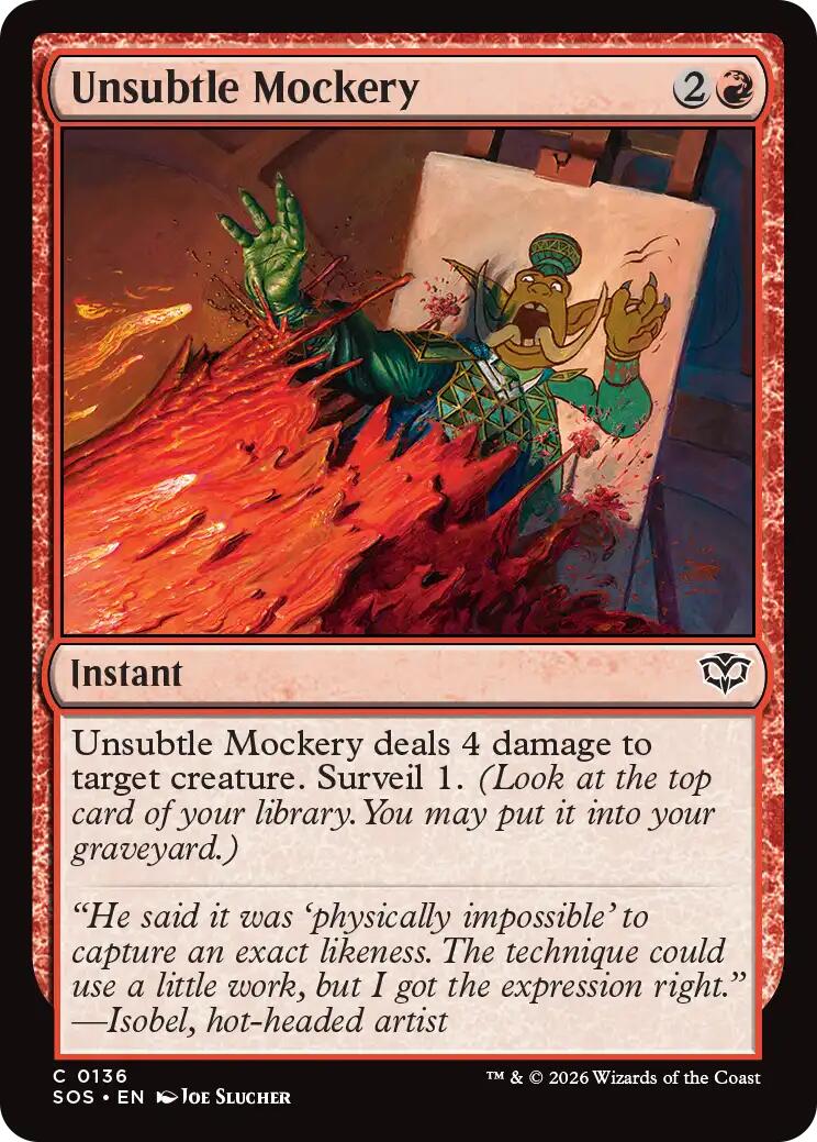 Unsubtle Mockery | Local Legends