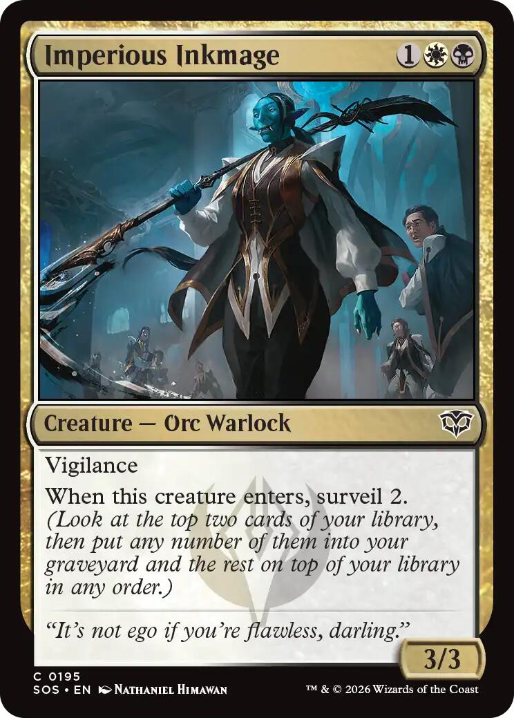 Imperious Inkmage | Local Legends