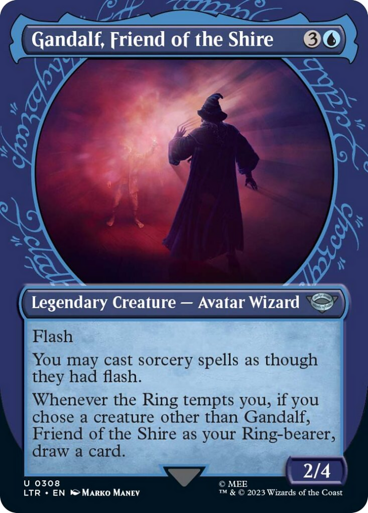 Gandalf, Friend of the Shire (Showcase Ring Frame) [The Lord of the Rings: Tales of Middle-Earth] | Local Legends