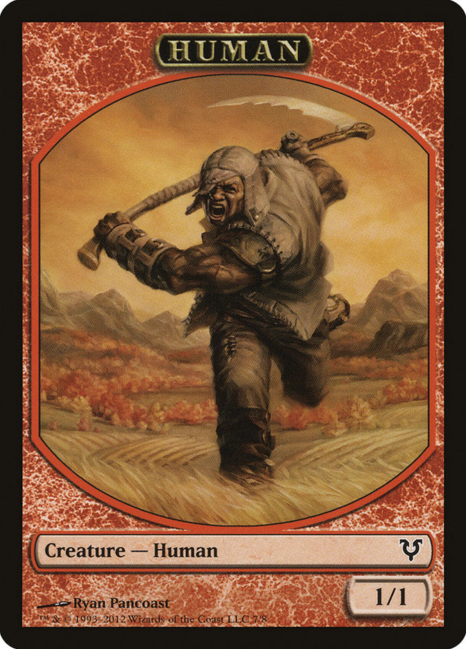 Human Token (7/8) [Avacyn Restored Tokens] | Local Legends