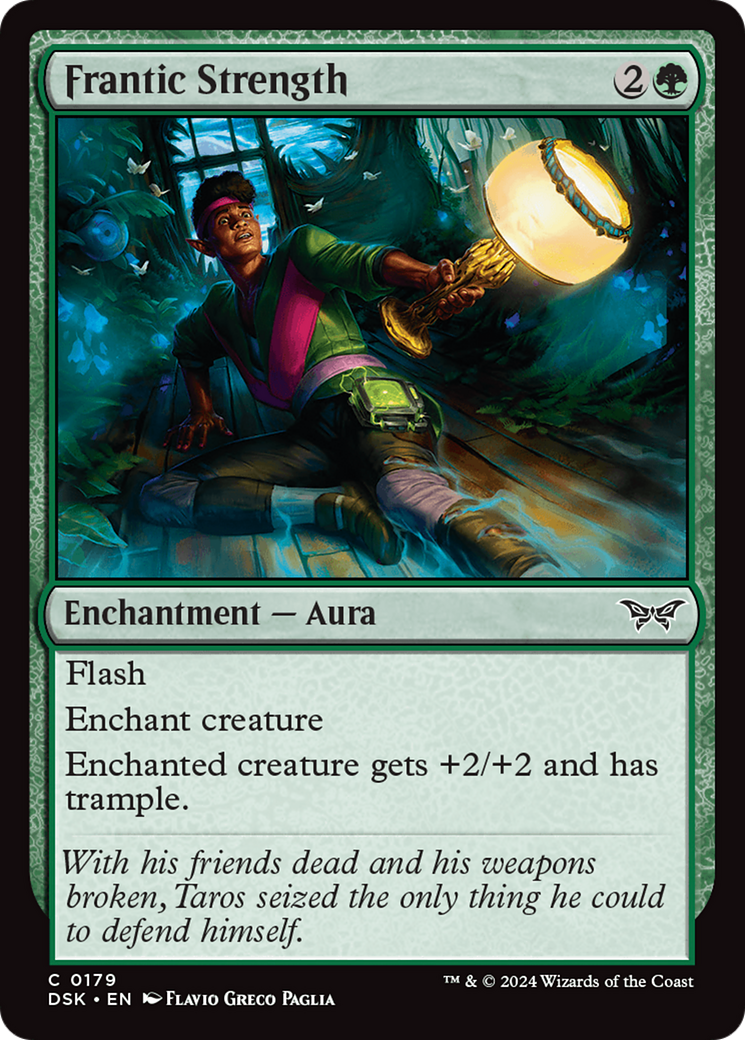Frantic Strength [Duskmourn: House of Horror] | Local Legends