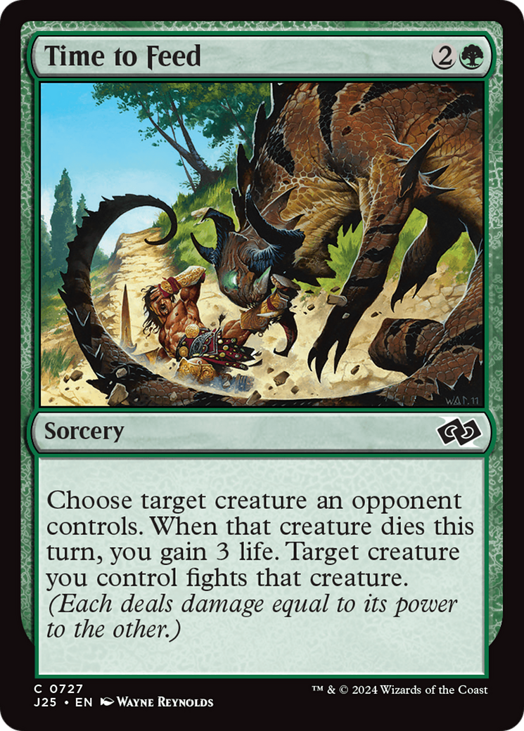 Time to Feed [Foundations Jumpstart] | Local Legends
