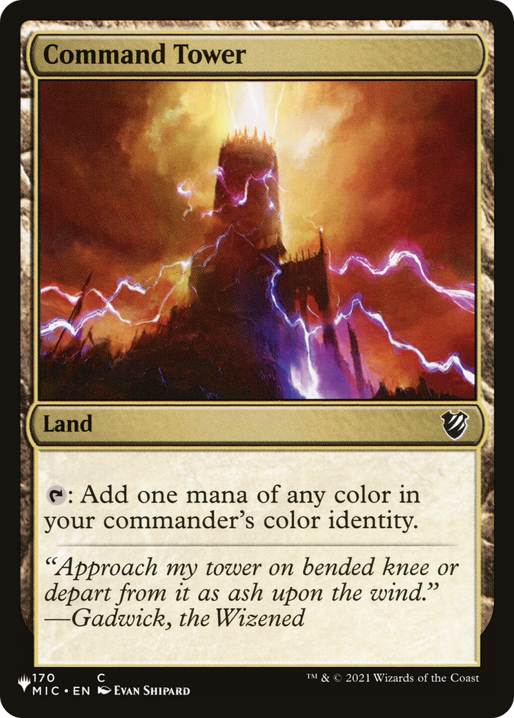 Command Tower (MIC) [The List] | Local Legends