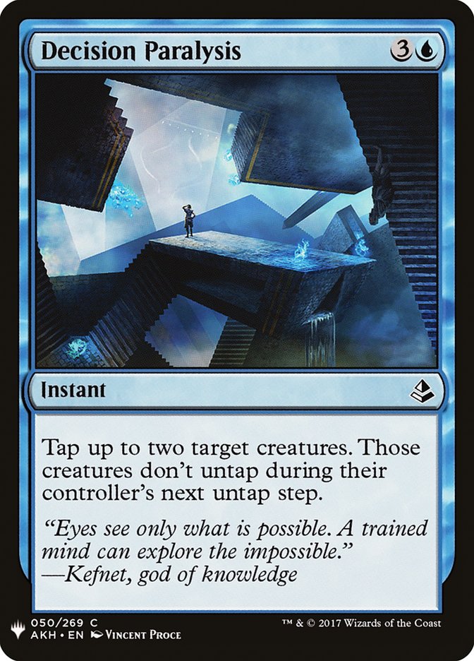 Decision Paralysis [Mystery Booster] | Local Legends