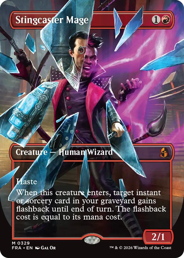 Stingcaster Mage (Borderless) (0329) | Local Legends