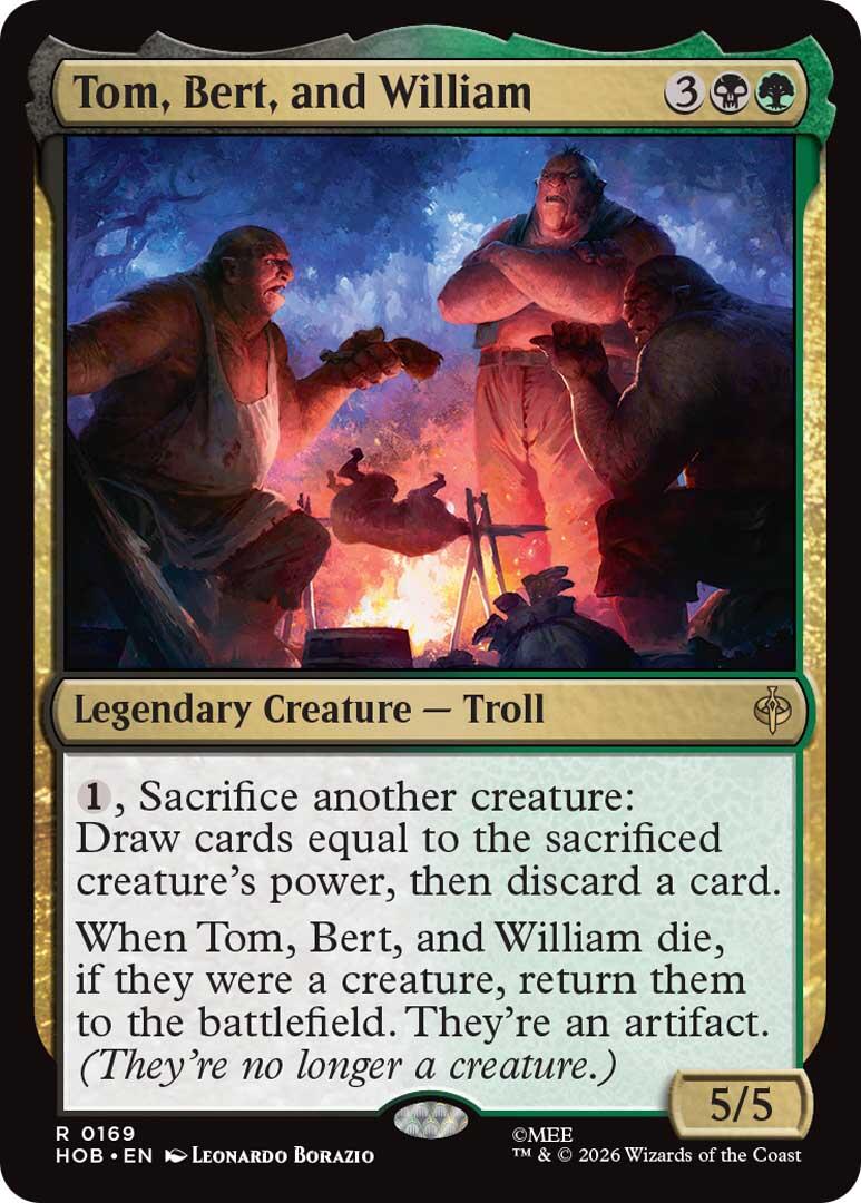 Tom, Bert, and William | Local Legends