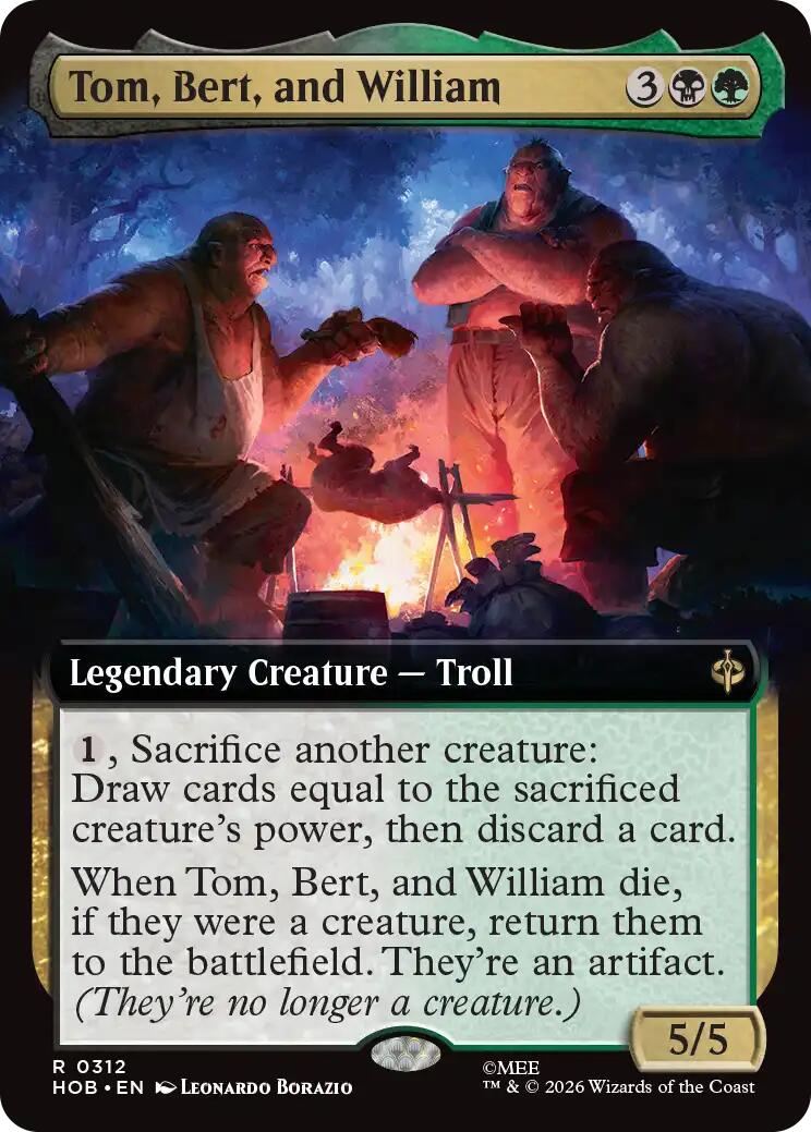 Tom, Bert, and William (Extended Art) | Local Legends