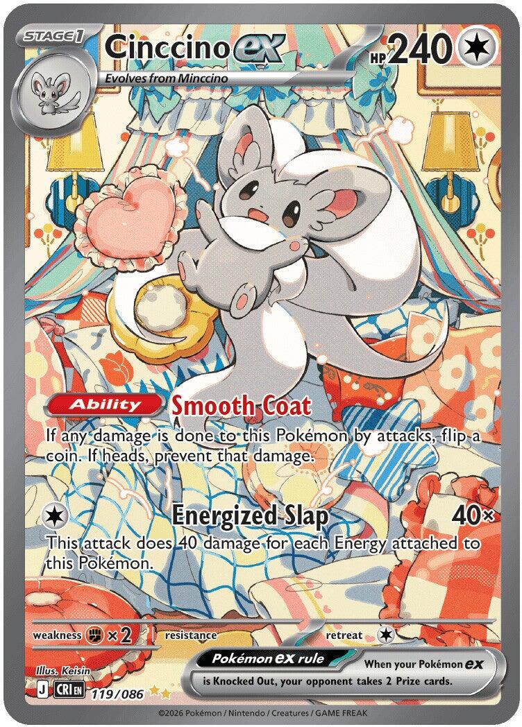 Cinccino ex - 119/086 | Local Legends